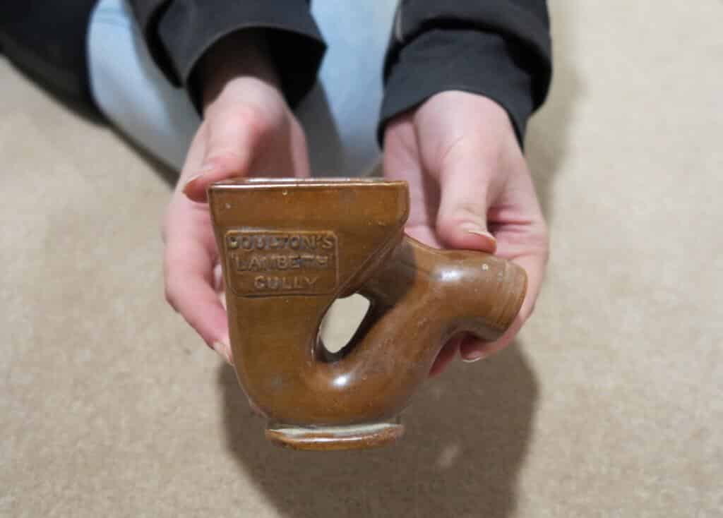 Primary Image - Doulton's & Lambeth Miniature Gully - Underground Clay Pipe