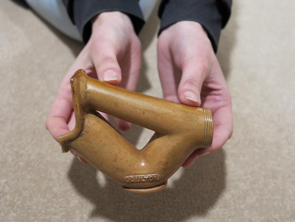 Miniature Doulton Intercepter - Underground Clay Drainage - 7570