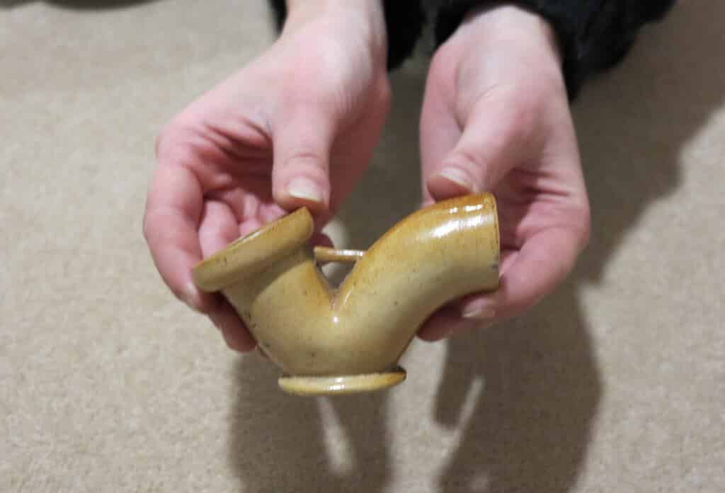 Primary Image - Miniature Doulton & Lambeth Round Low Back Trap - Underground Clay Pipe
