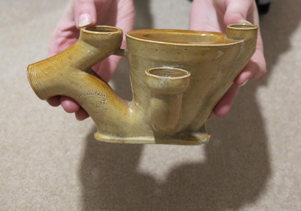 Miniature Multiple Access Chamber - Underground Clay Pipe - 7581