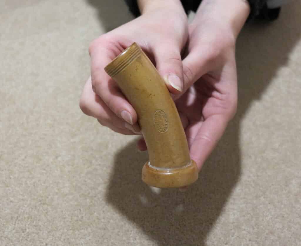 Primary Image - Miniature Doulton & Lambeth Bend - Underground Clay Pipe