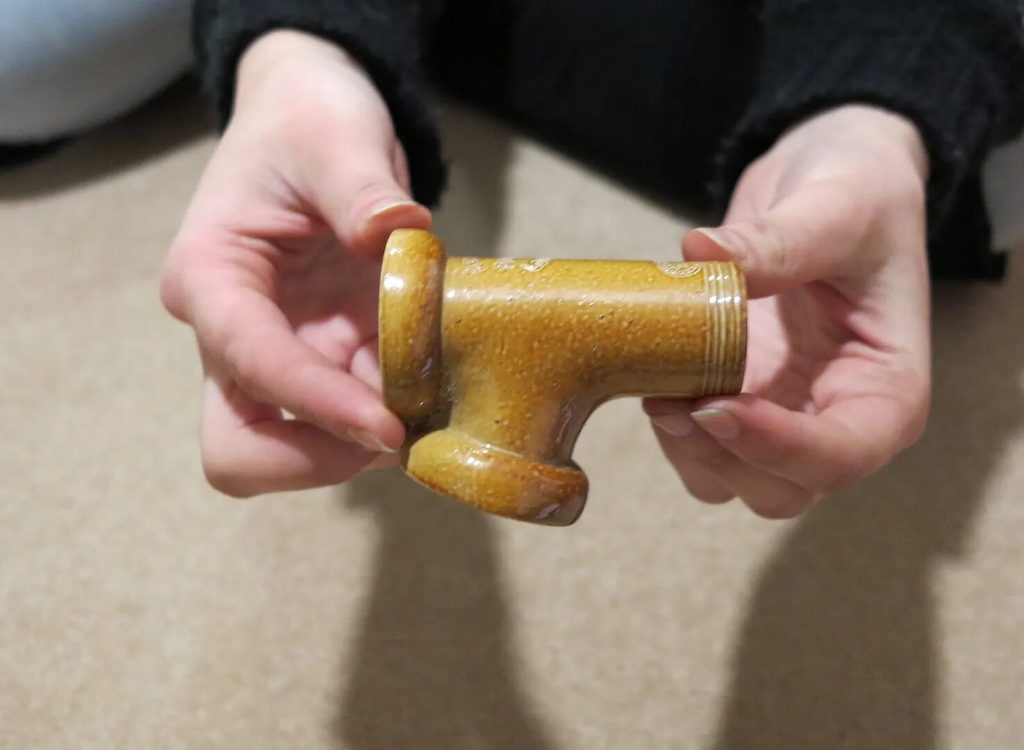 Miniature Doulton & Lambeth Single Underground Clay Drainage - 7591