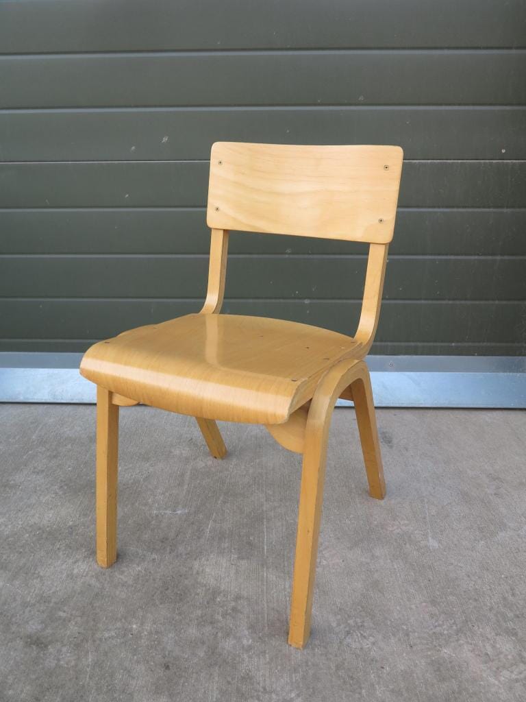 Vintage Reclaimed Stacking Chairs - 7618A