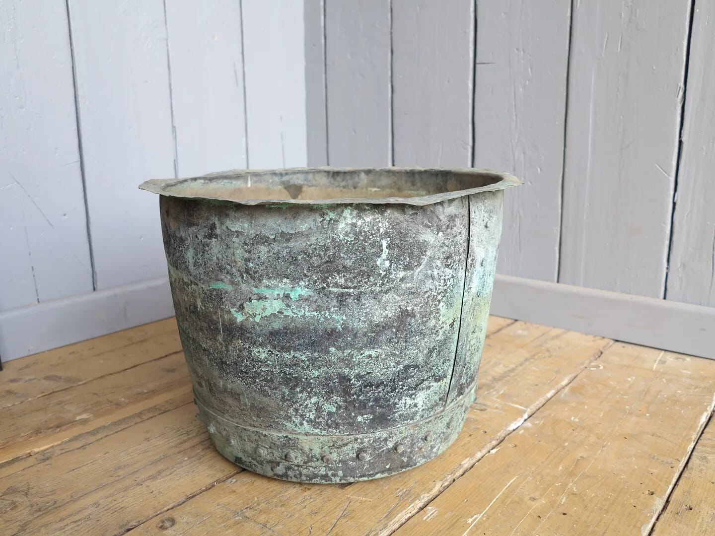 Copper Victorian Garden Planter / Plant Pot - 7631