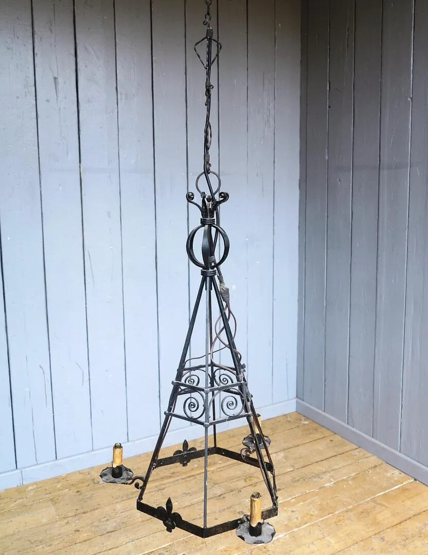 Vintage Ceiling Hanging Church Light  - 7615