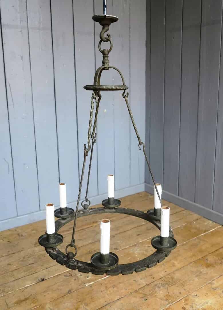 Primary Image - Hand Crafted Medieval Hanging Ceiling Light