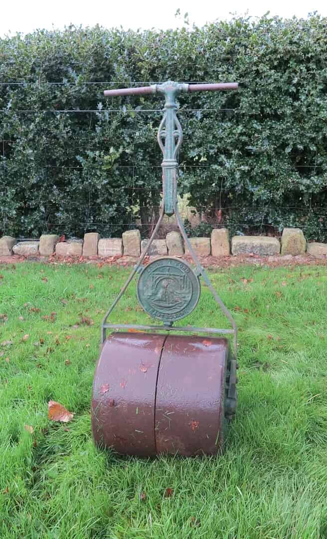 Primary Image - Antique Cast & Wrought Iron Garden Lawn Roller