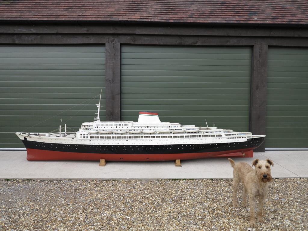 Leonardo Da Vinci Architects Model Ship - 7165