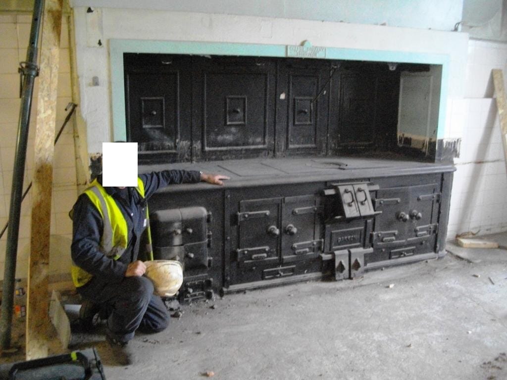 Antique Magnificent Carron Kitchen Stove / Range - 7643