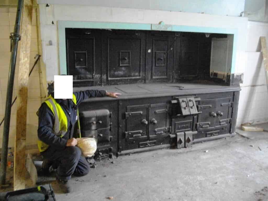 Primary Image - Antique Magnificent Carron Kitchen Stove / Range