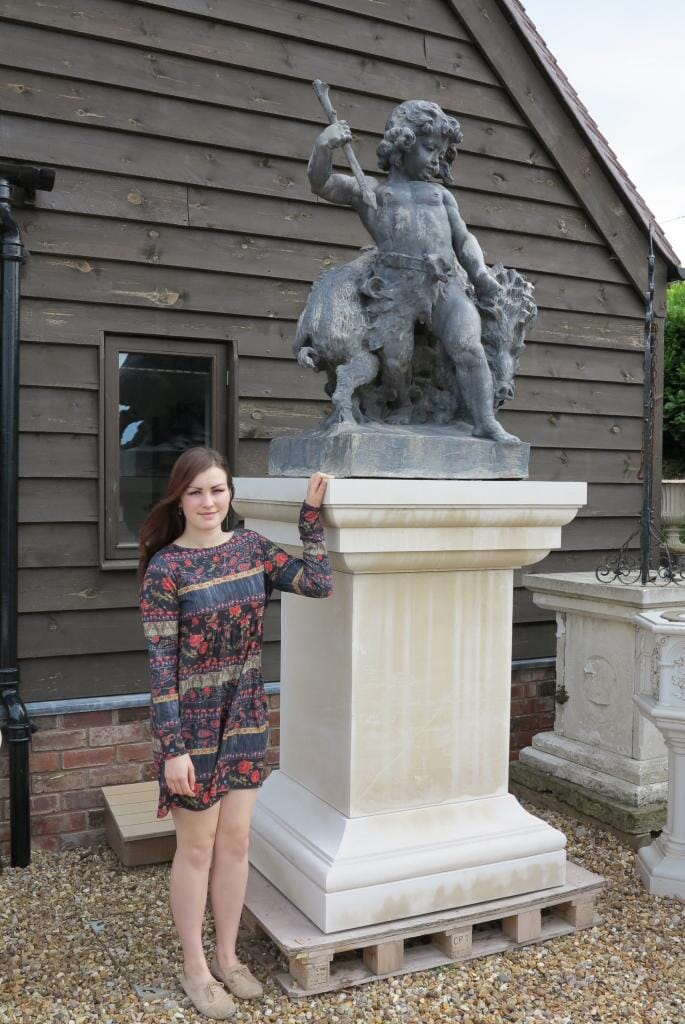 A Grand Scale Bromsgrove Guild Boy and Boar - 8672