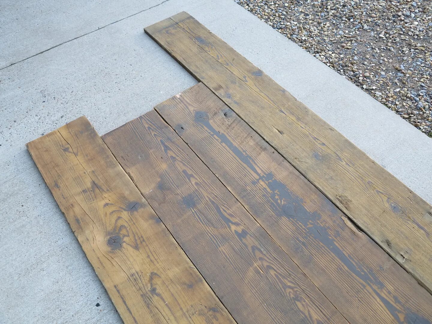 Pine Re Sawn Square Edged Floorboards - 7665