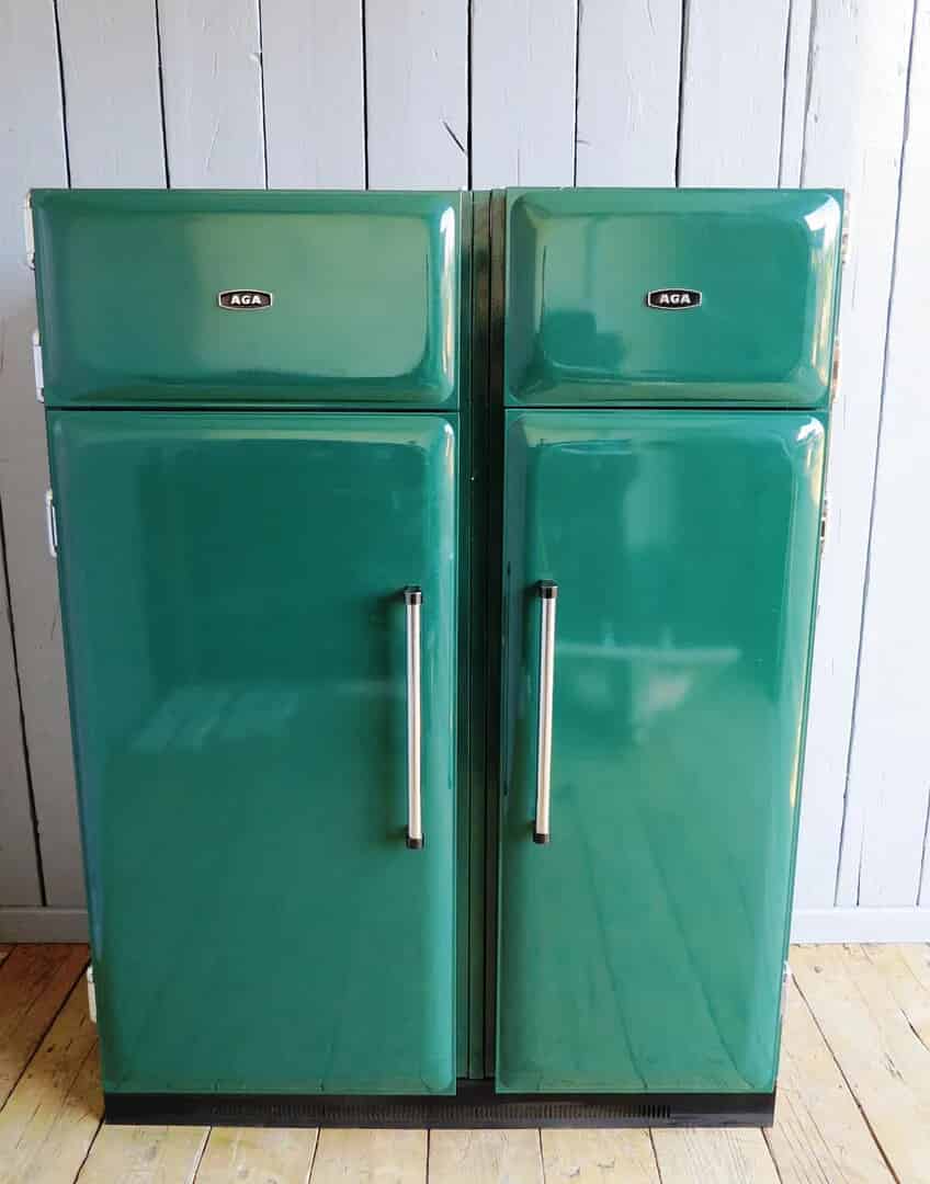 Primary Image - AGA Green Fridge and Freezer