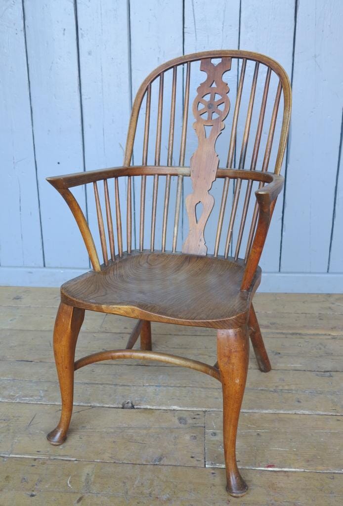 Exquisite Victorian Elm Kitchen Chairs - 7728