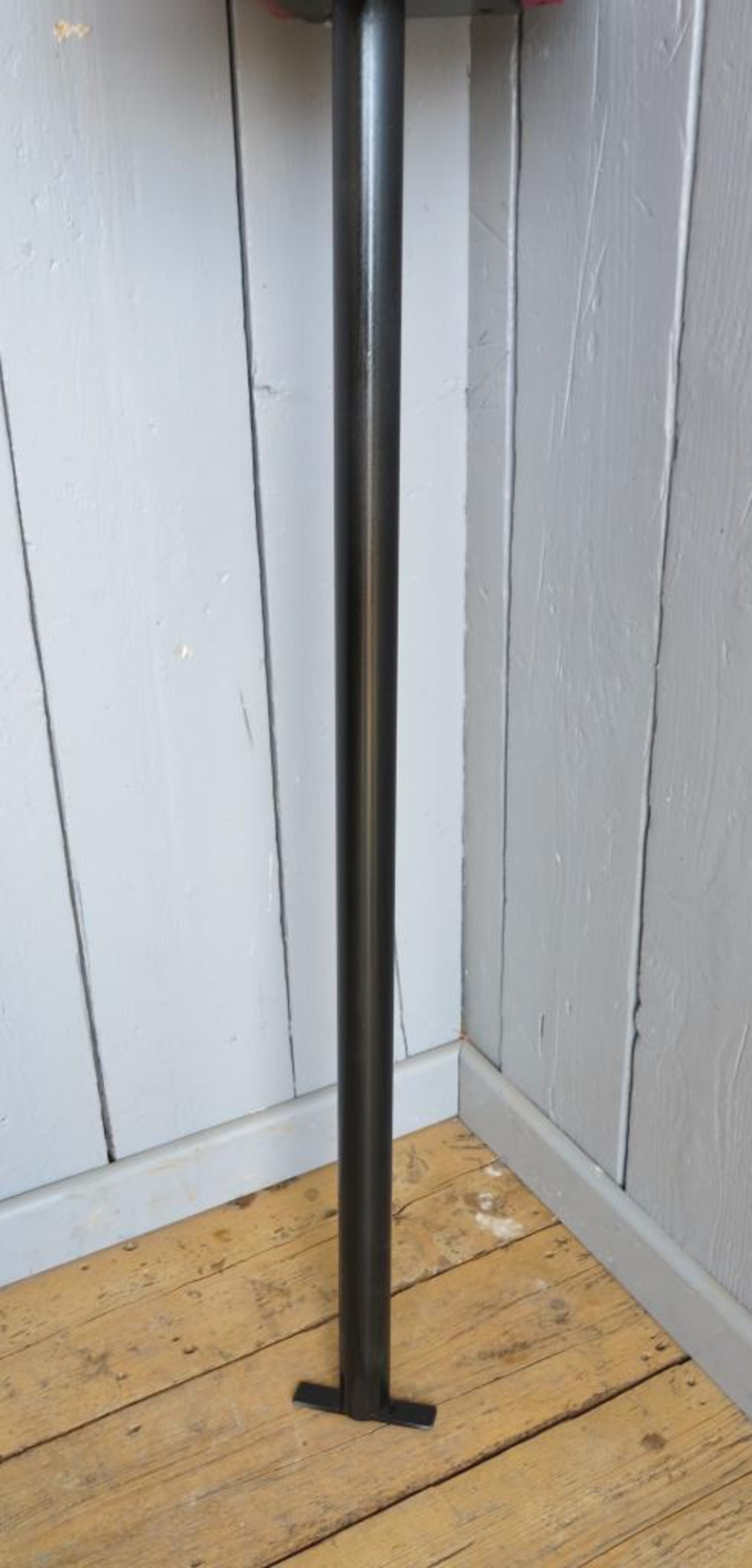 Original Red Arch Back Post Box With Stand