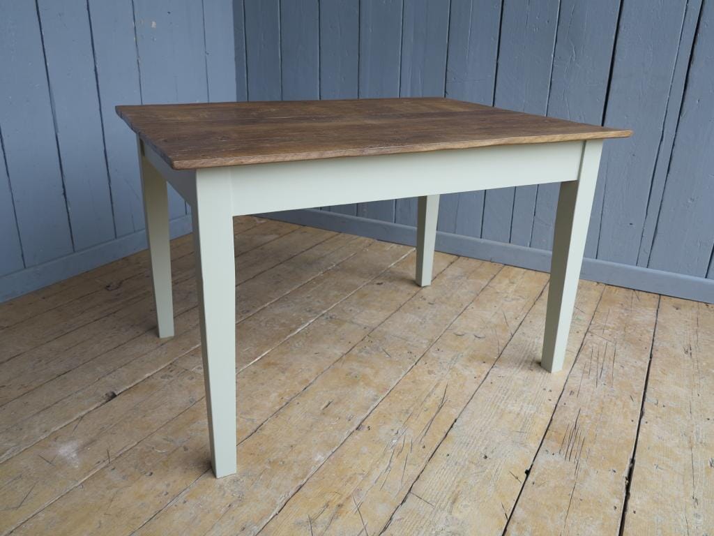 Georgian Reclaimed Oak Table 4ft Long - 7702