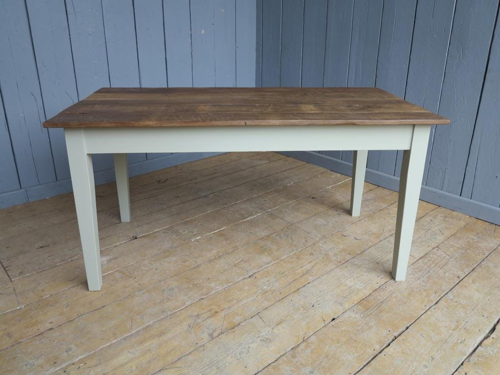 Georgian Reclaimed Oak Table 5ft long - 7703