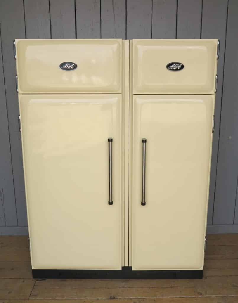 Cream AGA Fridge and Freezer - Matching Set