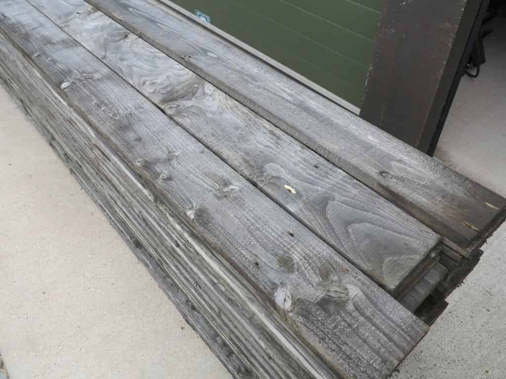Reclaimed Pine Square Edged Boarding
