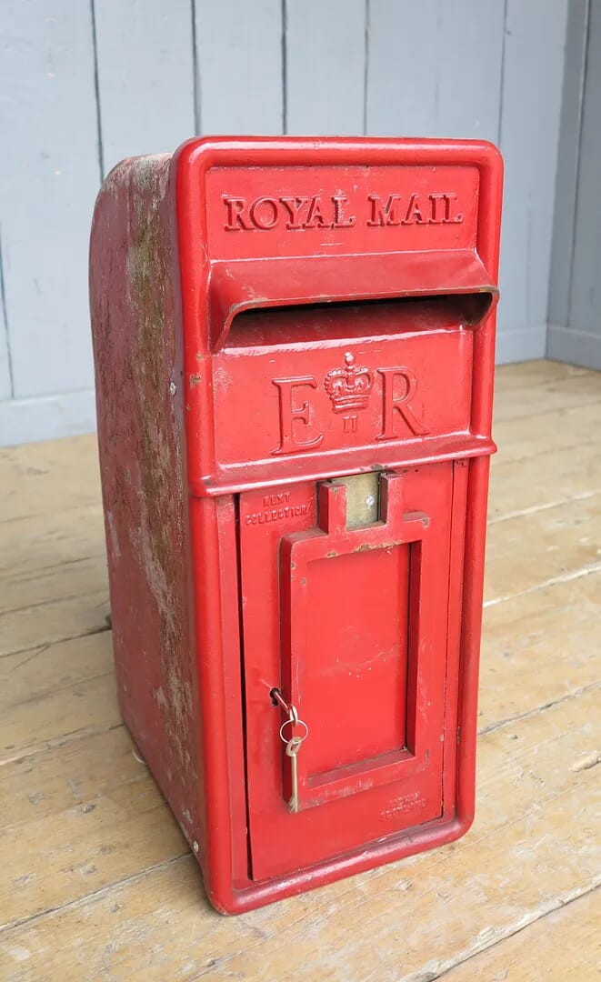 Post Office Royal Mail Arch Back Post Box  - 7740