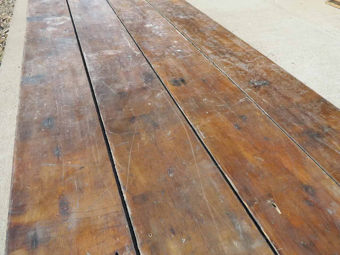 Antique Reclaimed Pine T&G Floorboards
