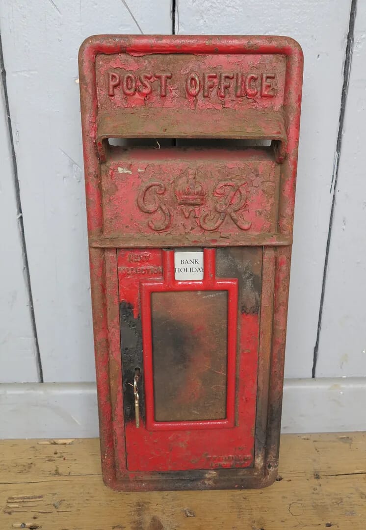 Royal Mail GR VI Post Office Box Front - 6366