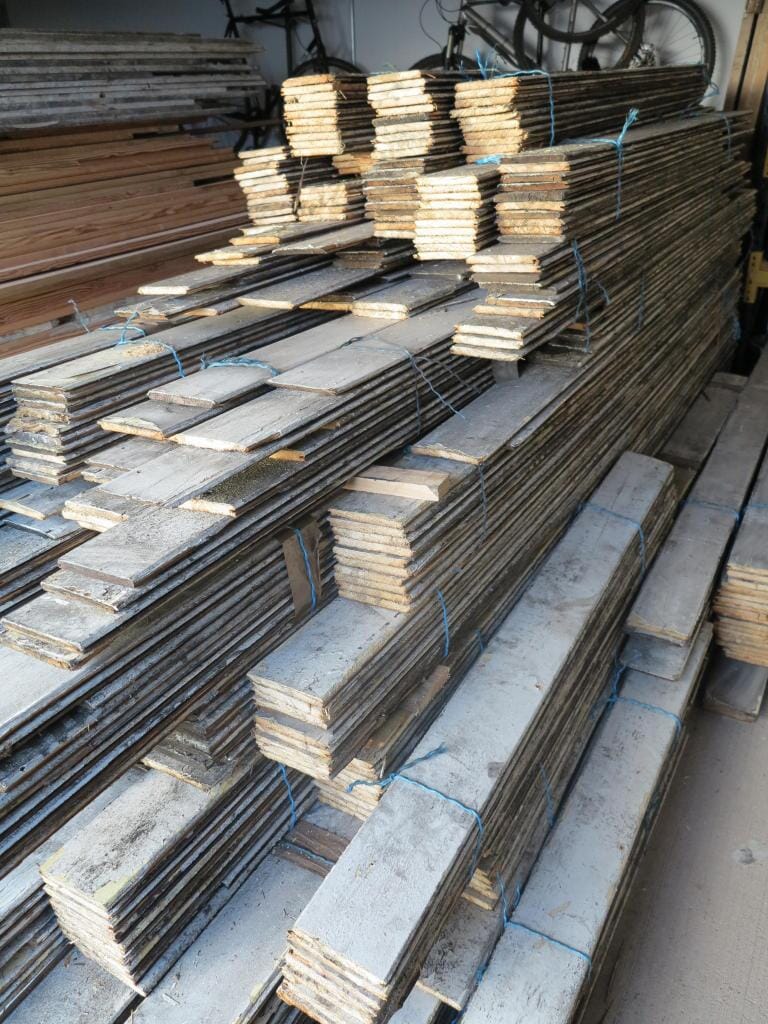 Reclaimed Pine Tongue & Groove Wall Panelling or Floorboards - 7652