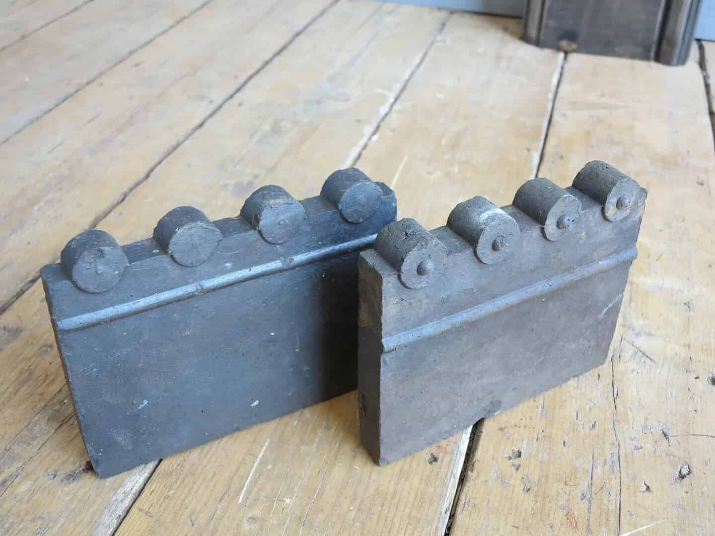 Set of 234 Antique Garden Edgers
