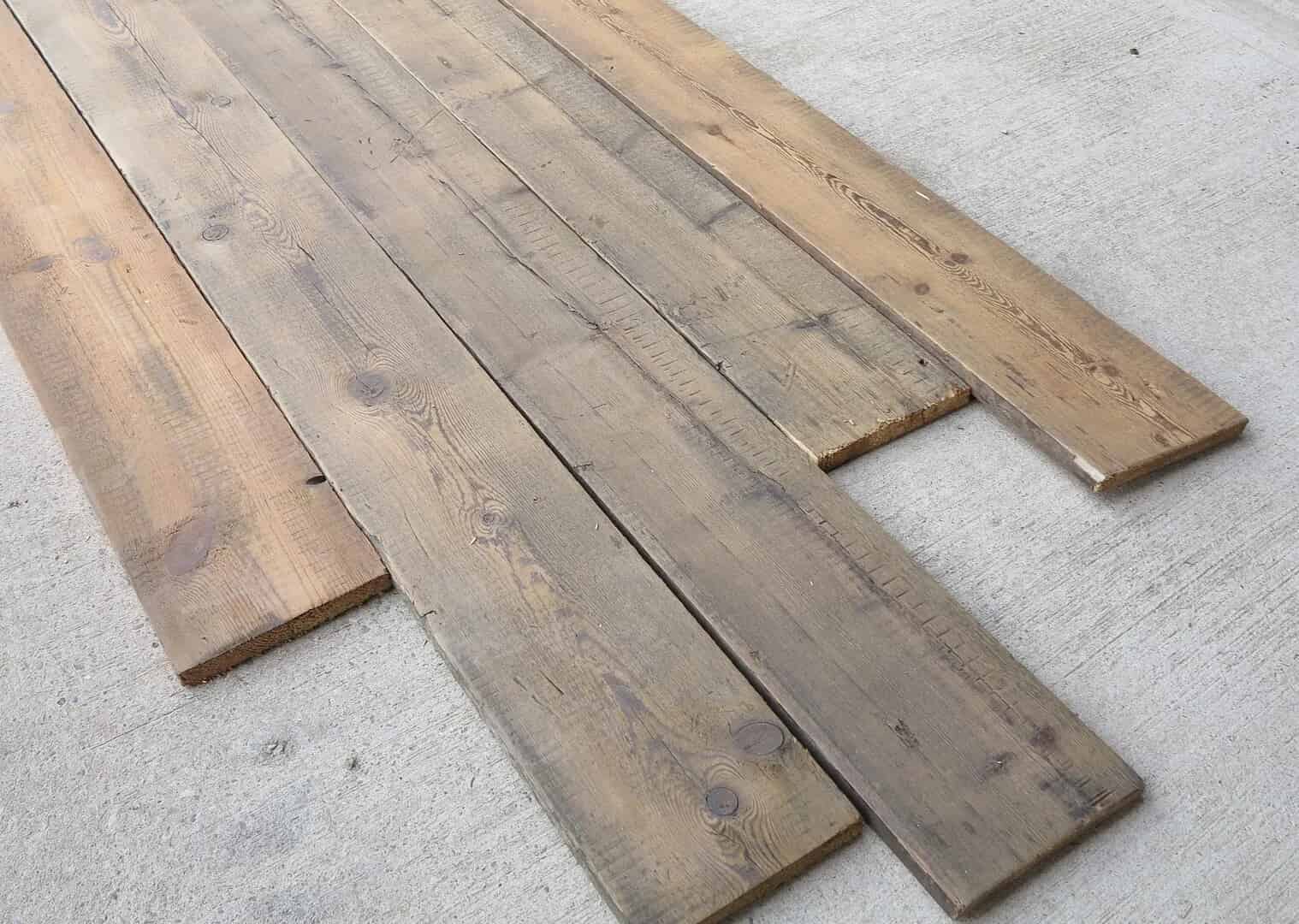 Re Sawn Antique Pine Floorboards