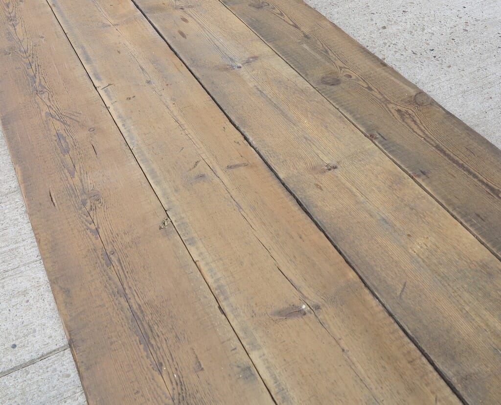 Re Sawn Antique Pine Reclaimed Floorboards - 7852