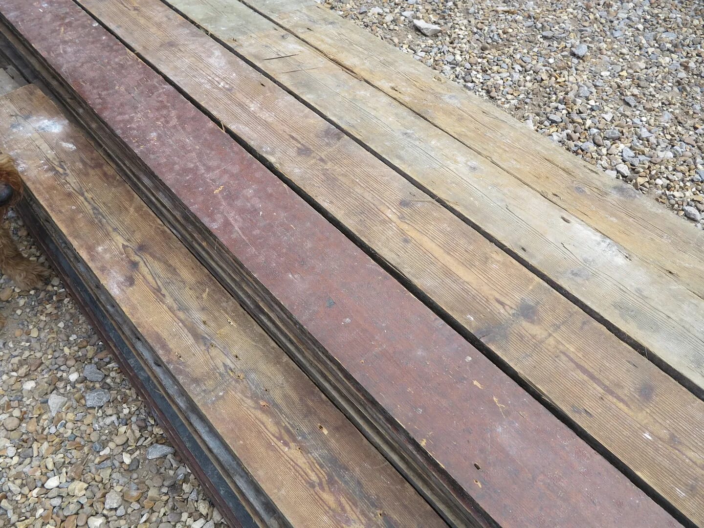 Pine Square Edged Reclaimed Floorboards - 7862