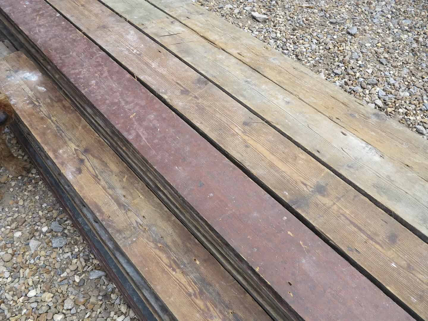 Pine Square Edged Reclaimed Floorboards
