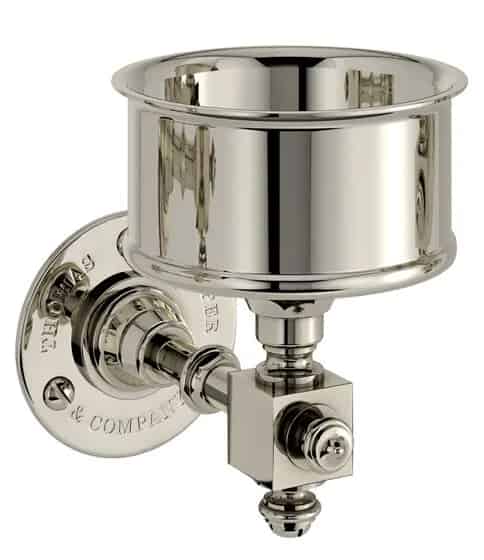 Thomas Crapper Single Chrome Tumbler Holder