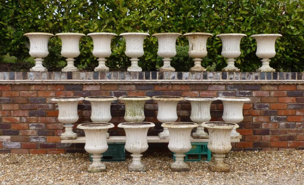 Antique Cast Iron Planter - 6782