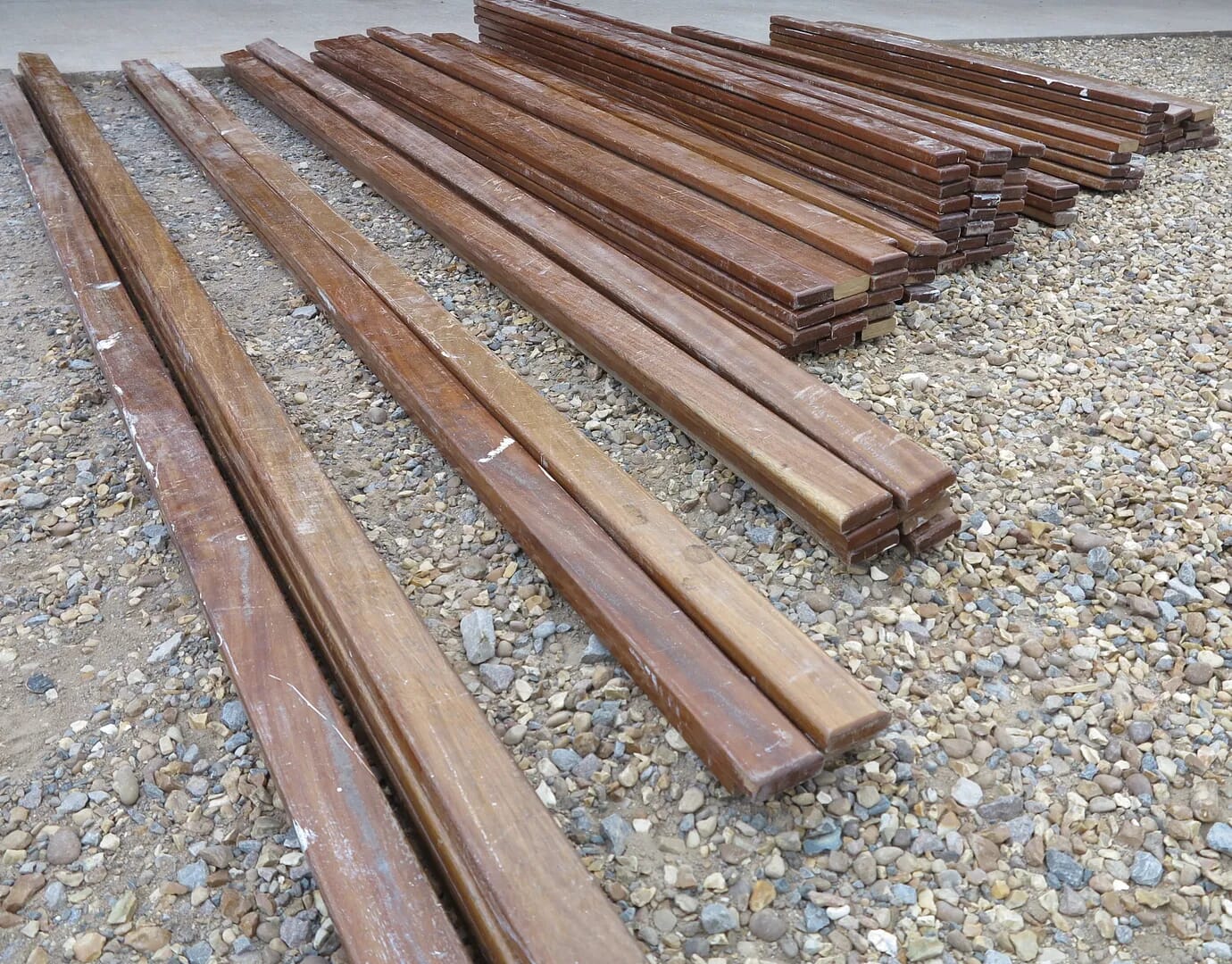 Hardwood Mahogany School Bench Laths - 7926