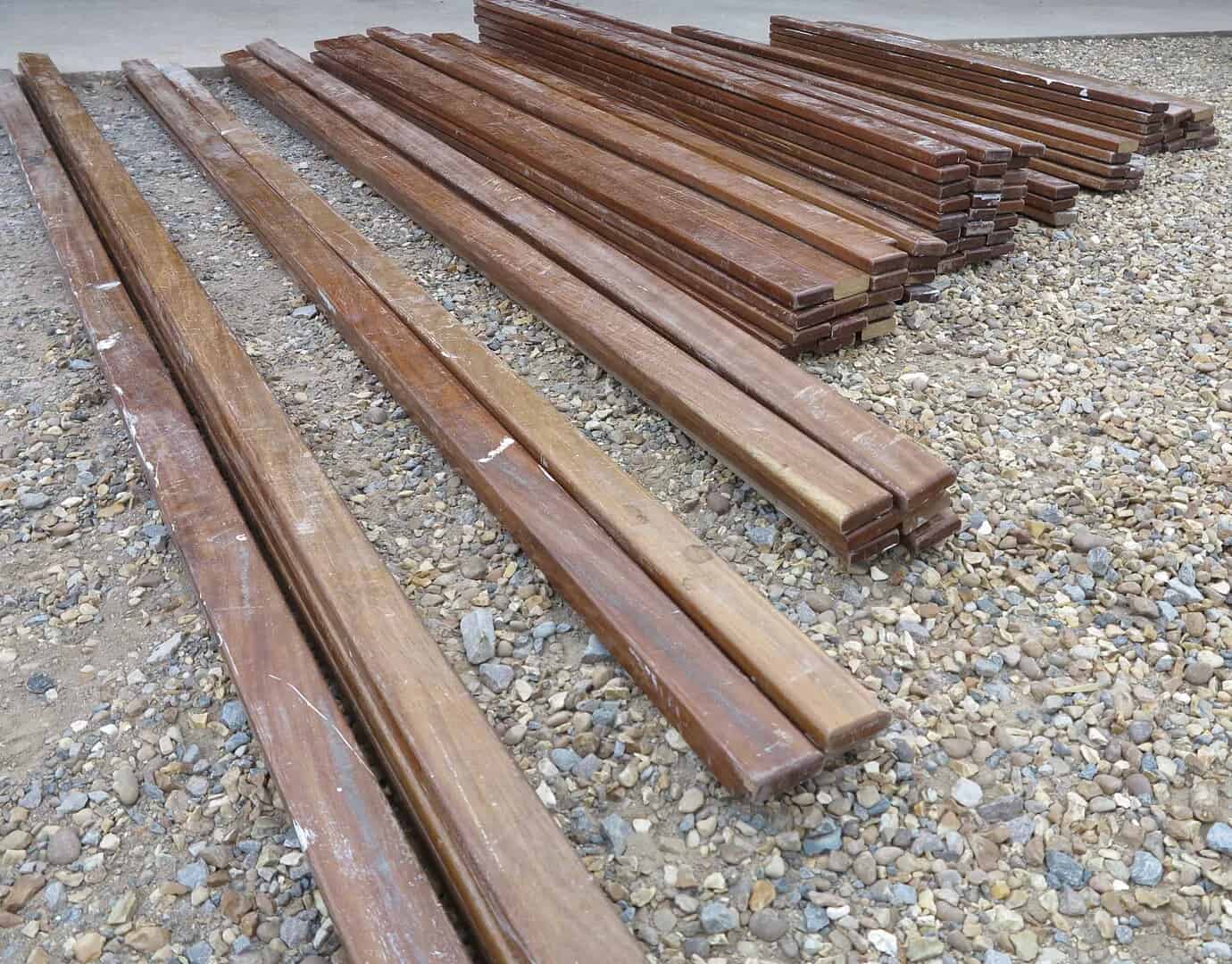 Hardwood Mahogany School Bench Laths