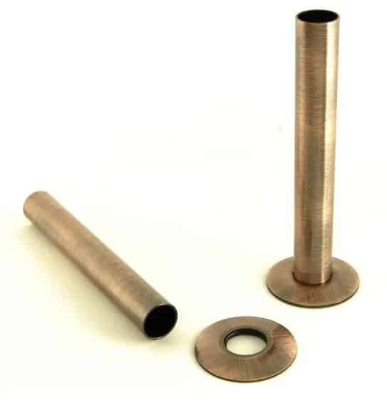 Antique Copper Pipe Sleeving Kit for Cast Iron Radiators