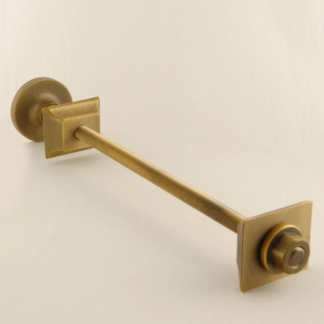 Luxury Old English Brass Cast Iron Radiator Wall Stay - Wsluxoeb