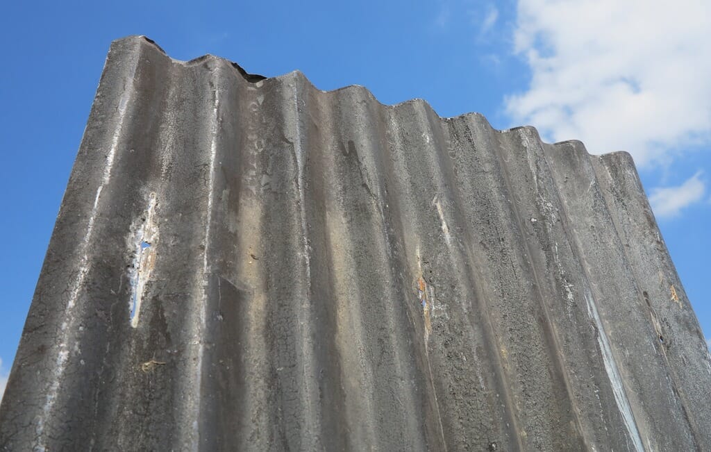 Reclaimed Galvanised Corrugated Sheet Cladding - 7952