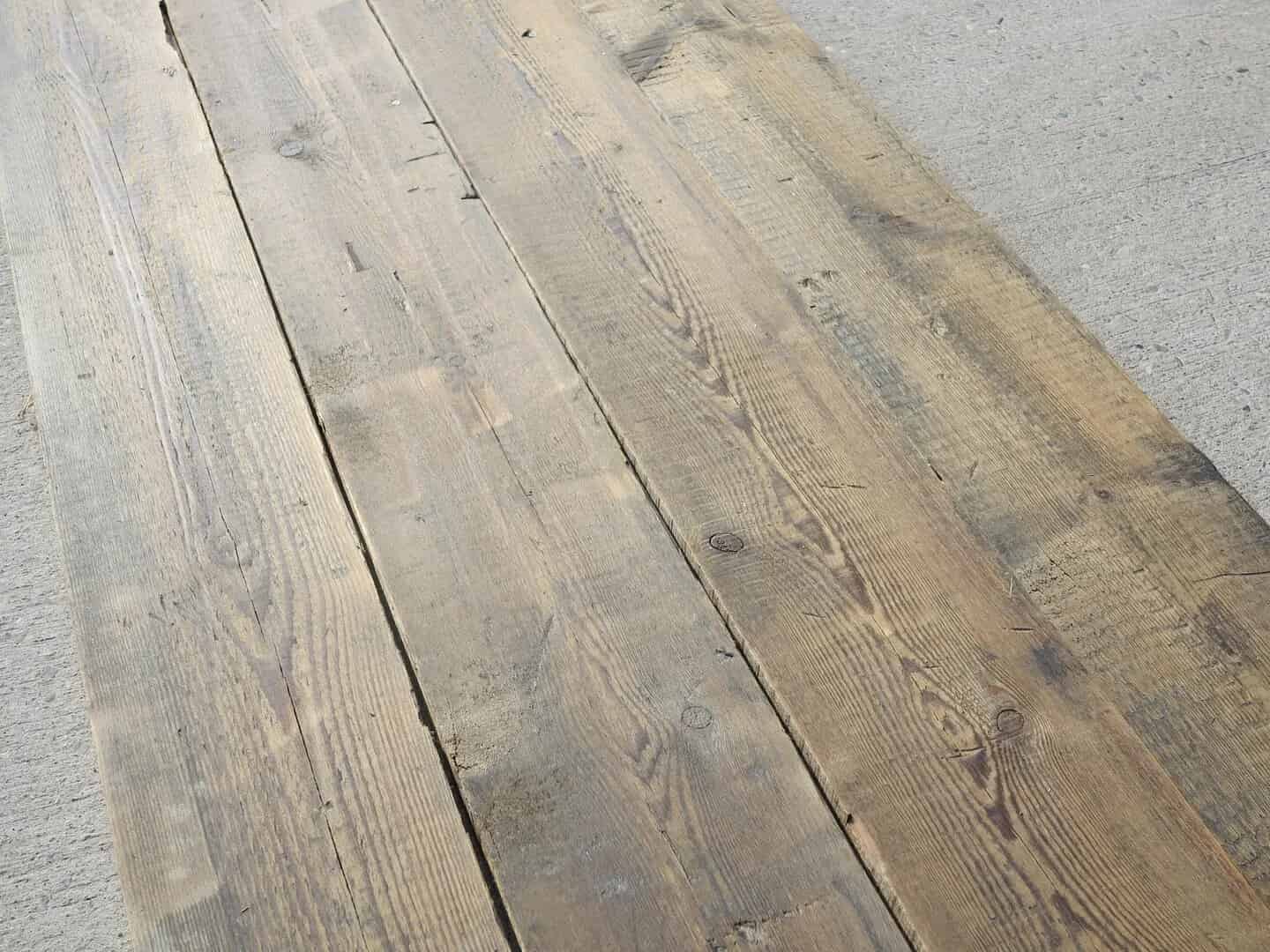 Antique Pine Square Edged Floorboards 