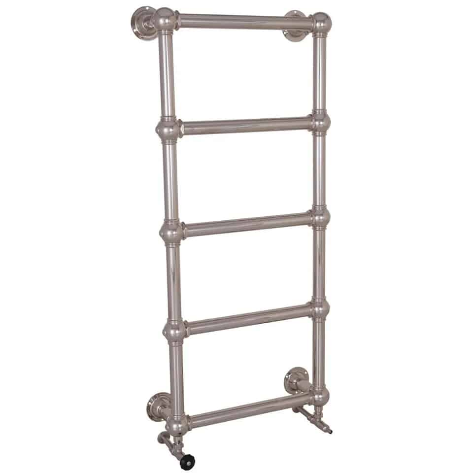 Carron Colossus 5 Bar Nickel Wall Mounted Towel Rail