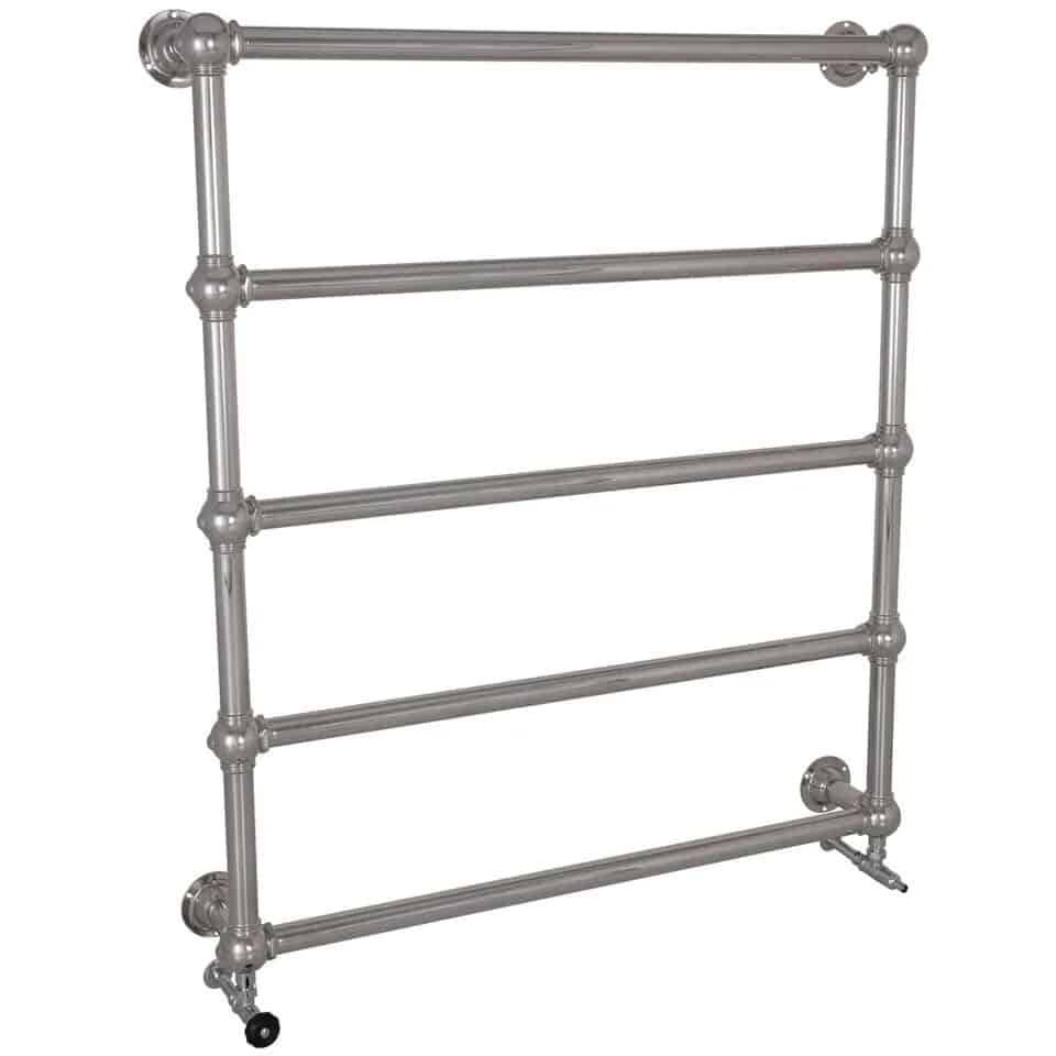 Carron Large Colossus 5 Bar Chrome Wall Mounted Towel Rail