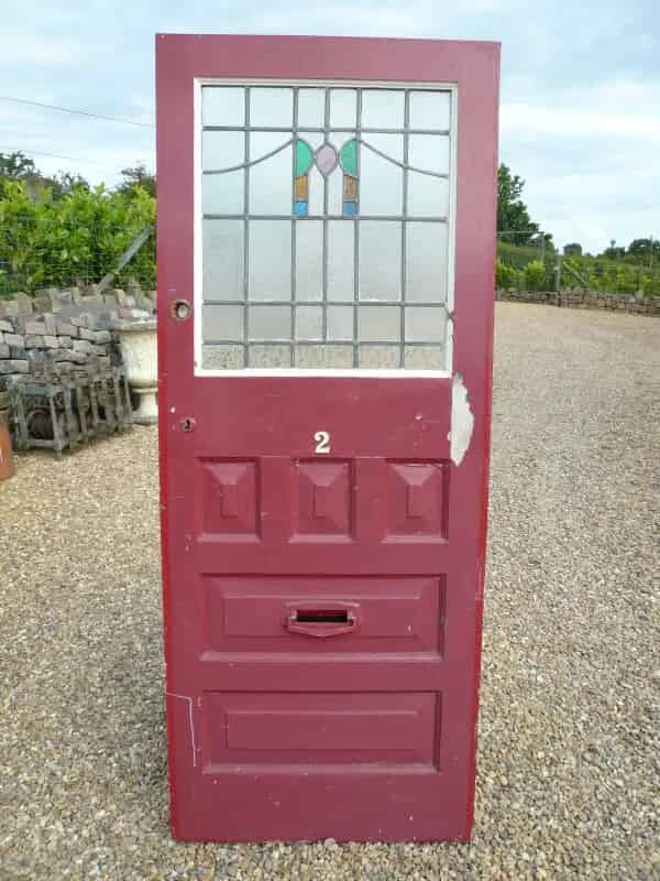 Original Stained Glass Front Door