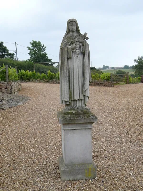 Portland Stone Religious Statue nearly 8ft Tall - 3513