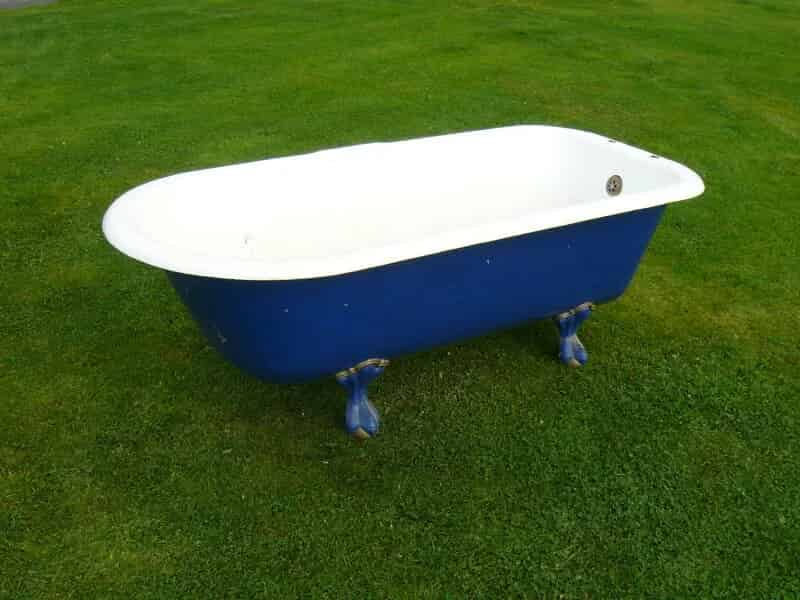 Original Victorian Cast Iron Bath with Ball & Claw Feet