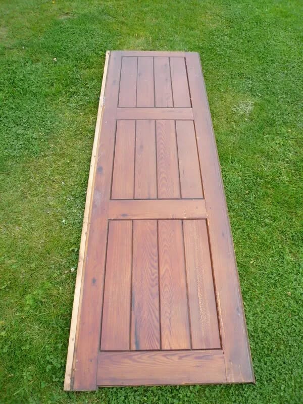 Original Victorian Pine Panels Over 50ft Long Run - 2690a