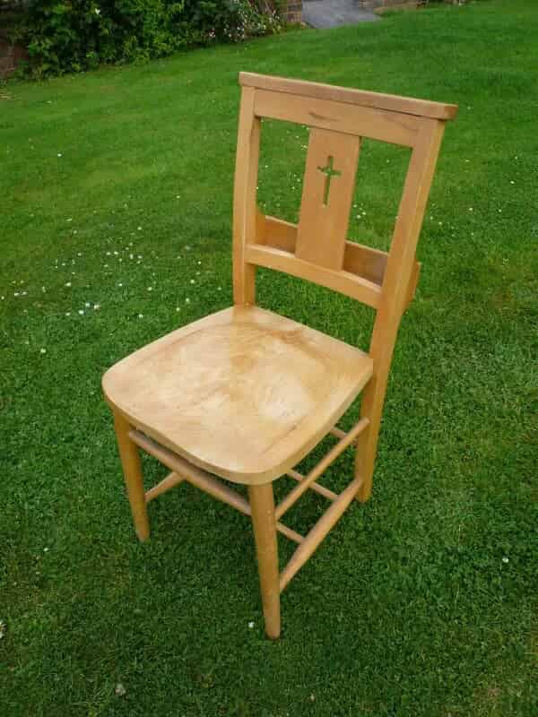 Antique Church Chairs - Lane End 