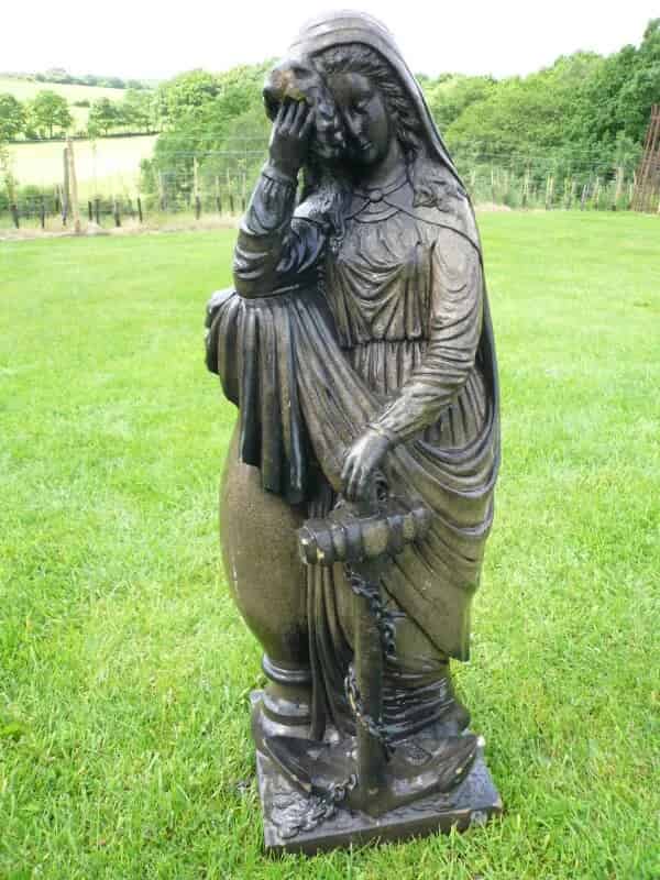 Original Victorian Stone Statue