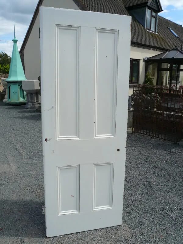 Reclaimed Victorian Pine Door - 3432