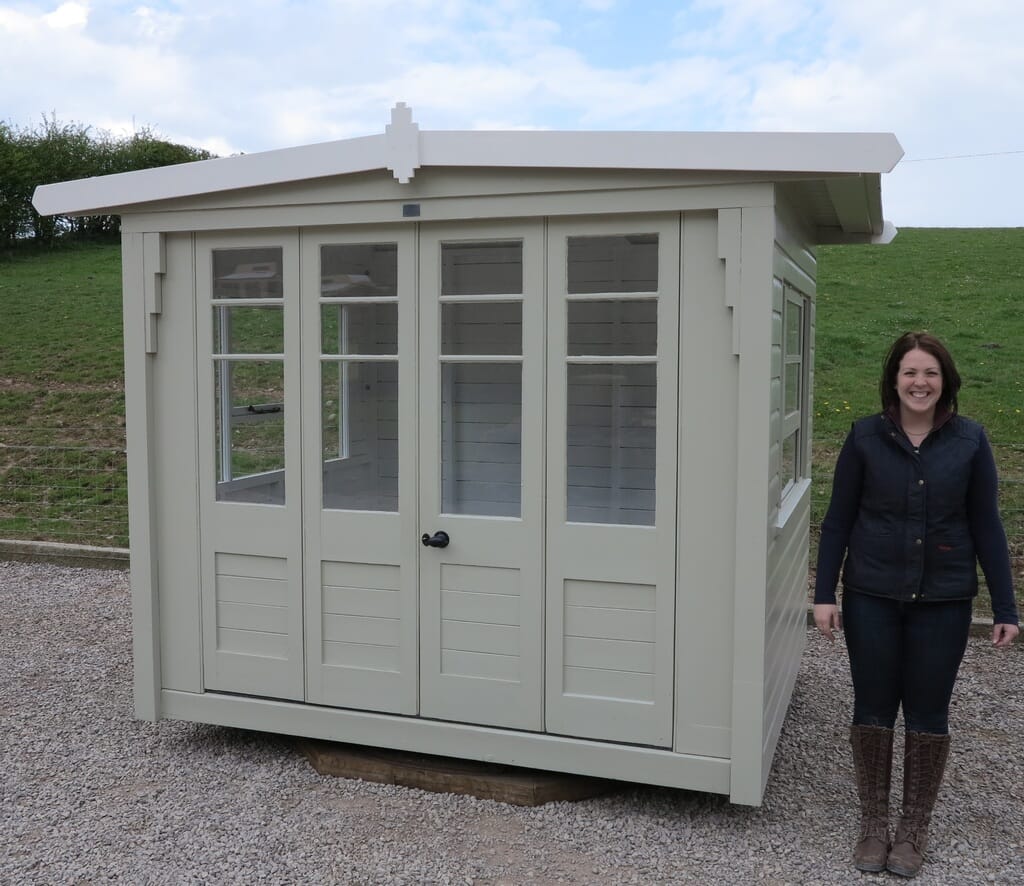 Old Antique Boulton & Paul Revolving Summer House - 7841